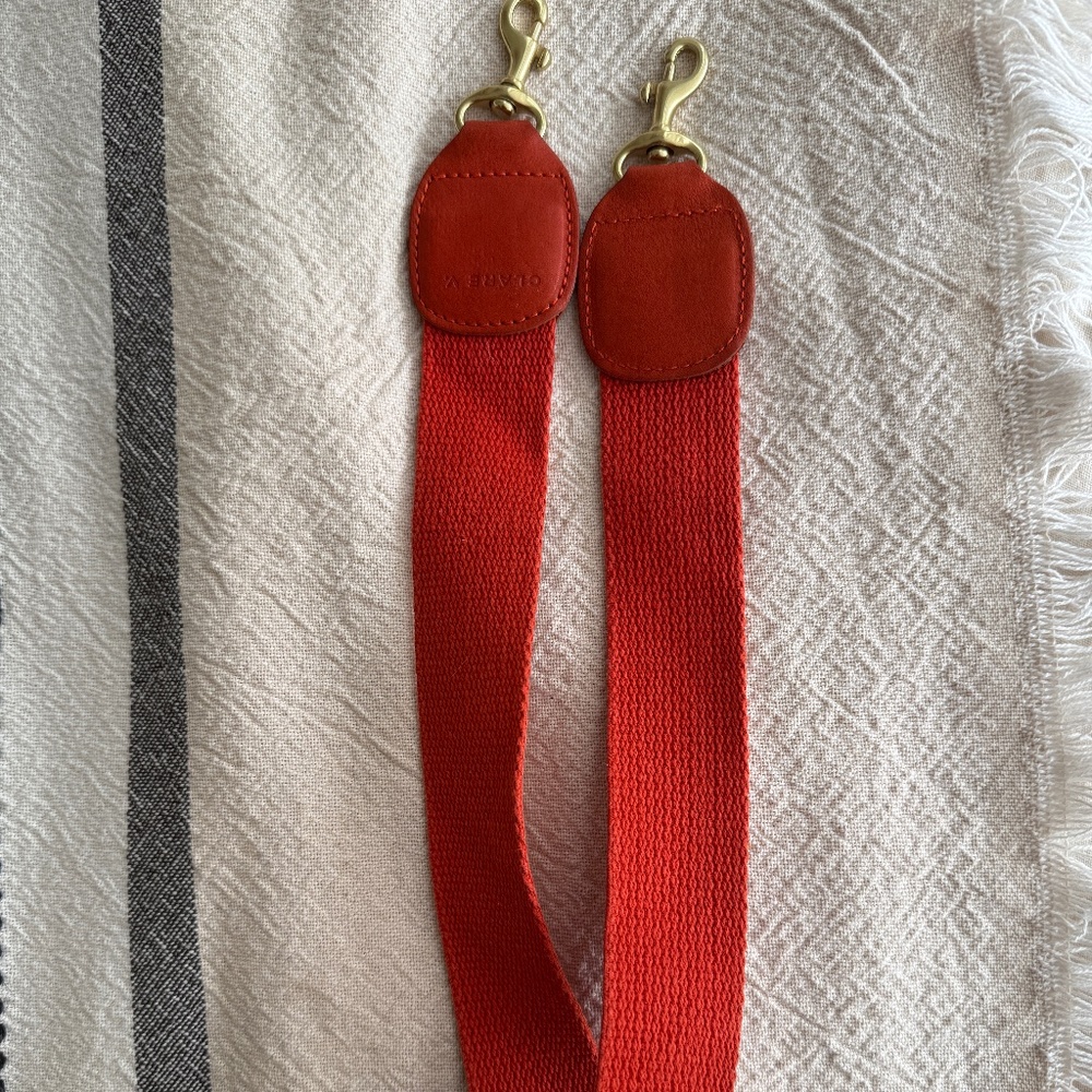 Clare V Orange Strap